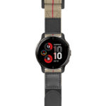 g.v2p.nt13 Main Khaki & Red StrapsCo Hook and Loop Explorer Watch Band Strap Nylon Velcro NATO 20mm