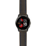 g.v2p.st25 Main Black & Blue StrapsCo Heavy Duty Carbon Fiber Watch Strap 20mm
