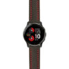 g.v2p.st25 Main Black & Red StrapsCo Heavy Duty Carbon Fiber Watch Strap 20mm