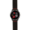 g.v2p.st29 Main Black & Red StrapsCo Heavy Duty Suede Watch Strap 20mm
