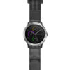g.viv3.nt13 Main Black & Gray StrapsCo Hook and Loop Explorer Watch Band Strap Nylon Velcro NATO 20mm