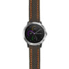 g.viv3.st25 Main Black & Orange StrapsCo Heavy Duty Carbon Fiber Watch Strap 20mm