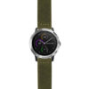 g.viv3.st29 Main Green StrapsCo Heavy Duty Suede Watch Strap 20mm