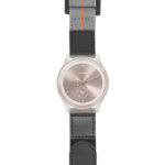 g.vspt.nt13 Main Gray & Orange StrapsCo Hook and Loop Explorer Watch Band Strap Nylon Velcro NATO 20mm