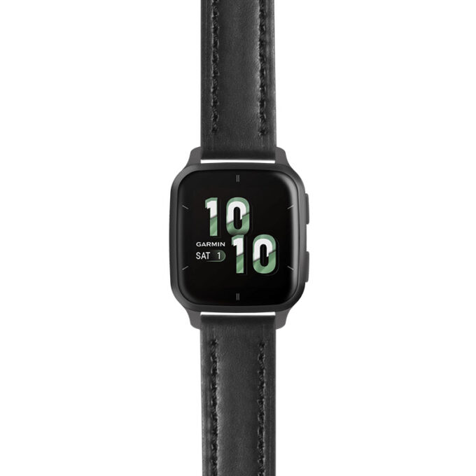 g.vsq2.st23 Main Black StrapsCo Heavy Duty Mens Leather Watch Band Strap 20mm