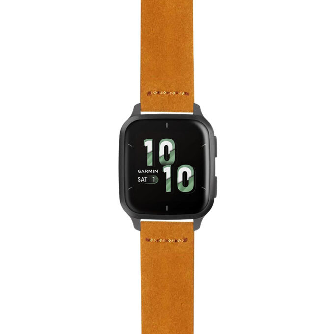 g.vsq2.st29 Main Tan StrapsCo Heavy Duty Suede Watch Strap 20mm