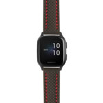g.vsq.st25 Main Black & Red StrapsCo Heavy Duty Carbon Fiber Watch Strap 20mm