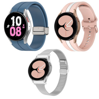 gb19.5a.13 Blue & Pink Gift Bundle For Samsung Galaxy Watch 5 & 6