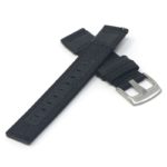 ks.ny2.1 Cross Black StrapsCo Rugged Canvas Watch Band Strap 19mm 20mm 21mm 22mm