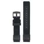 ks.ny2.1.mb Up Black StrapsCo Rugged Canvas Watch Band Strap 19mm 20mm 21mm 22mm