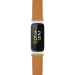 ks7 TanStrapsCo Textured Leather Strap For Fitbit Inspire 3