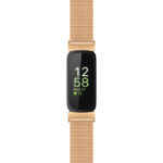 m6 Rose Gold Main StrapsCo Mesh Watch Band Strap For Fitbit Inspire 3