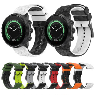 s.r33 All Color StrapsCo ColorBlock Endurance Watch Band Strap for Suunto 9 Peak