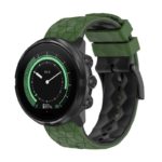 s.r33.11.1 Green & Black Main StrapsCo ColorBlock Endurance Watch Band Strap for Suunto 9 Peak