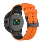 s.r33.12.1 orange & Black Back StrapsCo ColorBlock Endurance Watch Band Strap for Suunto 9 Peak