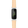 st19 Light Pink Main StrapsCo Everyday Leather Watch Band Strap For Fitbit Inspire 3
