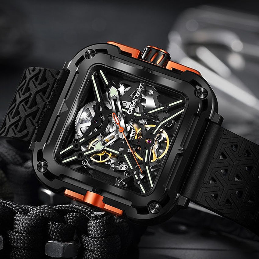 top square watches ciga design mechanical watch series x gorilla