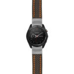 g.as60.st25 Main Black & Orange StrapsCo Heavy Duty Carbon Fiber Watch Strap 20mm