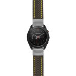 g.as60.st25 Main Black & Yellow StrapsCo Heavy Duty Carbon Fiber Watch Strap 20mm