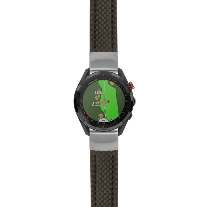 g.as62.st25 Main Black StrapsCo Heavy Duty Carbon Fiber Watch Strap 20mm