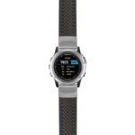 g.d2bv.st25 Main Black & Blue StrapsCo Heavy Duty Carbon Fiber Watch Strap 20mm