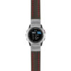 g.d2bv.st25 Main Black & Red StrapsCo Heavy Duty Carbon Fiber Watch Strap 20mm