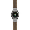 g.d2ch.st23 Main Brown & White StrapsCo Heavy Duty Mens Leather Watch Band Strap 20mm
