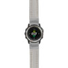 g.d2ch.st23 Main Grey & White StrapsCo Heavy Duty Mens Leather Watch Band Strap 20mm