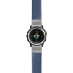 g.d2ch.st24 Main Blue StrapsCo Heavy Duty Leather Watch Band Strap 20mm