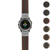 g.d2ch.st25 Gallery Black & Red StrapsCo Heavy Duty Carbon Fiber Watch Strap 20mm