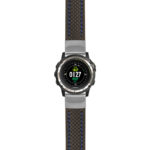 g.d2ch.st25 Main Black & Blue StrapsCo Heavy Duty Carbon Fiber Watch Strap 20mm