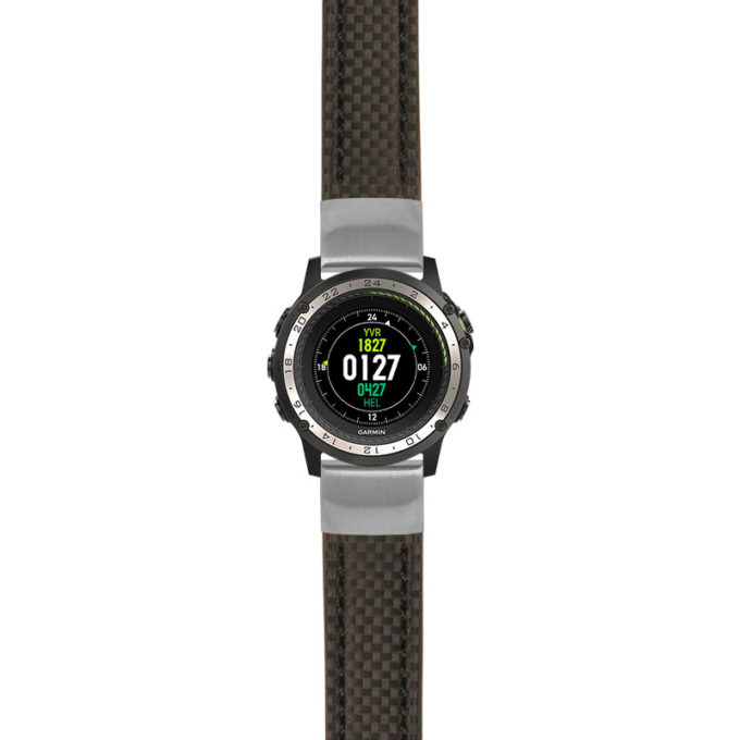 g.d2ch.st25 Main Black StrapsCo Heavy Duty Carbon Fiber Watch Strap 20mm