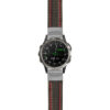 g.d2d.st23 Main Black & Red StrapsCo Heavy Duty Mens Leather Watch Band Strap 20mm