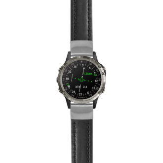 g.d2d.st23 Main Black StrapsCo Heavy Duty Mens Leather Watch Band Strap 20mm