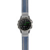 g.d2d.st23 Main Blue & White StrapsCo Heavy Duty Mens Leather Watch Band Strap 20mm