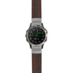 g.d2d.st25 Main Black & Red StrapsCo Heavy Duty Carbon Fiber Watch Strap 20mm