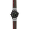 g.d2dpx.st25 Main Black & Red StrapsCo Heavy Duty Carbon Fiber Watch Strap 20mm