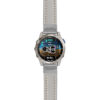 g.d2m1.st23 Main Grey & White StrapsCo Heavy Duty Mens Leather Watch Band Strap 20mm