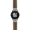 g.dg1.st23 Main Brown & White StrapsCo Heavy Duty Mens Leather Watch Band Strap 20mm