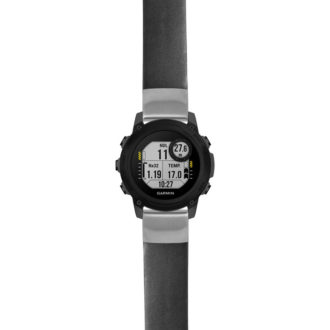 g.dg1.st24 Main Black StrapsCo Heavy Duty Leather Watch Band Strap 20mm