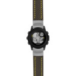 g.dg1.st25 Main Black & Yellow StrapsCo Heavy Duty Carbon Fiber Watch Strap 20mm