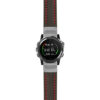 g.dmk1.st25 Main Black & Red StrapsCo Heavy Duty Carbon Fiber Watch Strap 20mm