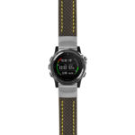 g.dmk1.st25 Main Black & Yellow StrapsCo Heavy Duty Carbon Fiber Watch Strap 20mm