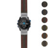 g.dmk2.st25 Gallery Black & Red StrapsCo Heavy Duty Carbon Fiber Watch Strap 20mm