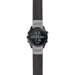 g.dmk2.st25 Main Black & Blue StrapsCo Heavy Duty Carbon Fiber Watch Strap 20mm