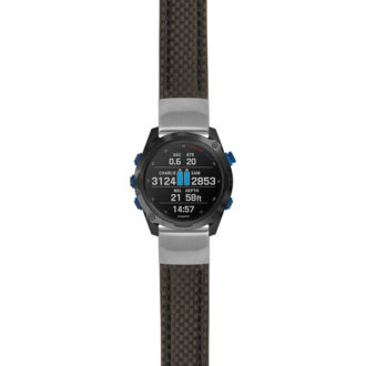 g.dmk2.st25 Main Black StrapsCo Heavy Duty Carbon Fiber Watch Strap 20mm