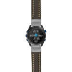 g.dmk2.st25 Main Black & White StrapsCo Heavy Duty Carbon Fiber Watch Strap 20mm