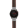 g.ep2.st23 Main Black & Red StrapsCo Heavy Duty Mens Leather Watch Band Strap 20mm