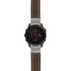 g.ep2.st25 Main Black & Orange StrapsCo Heavy Duty Carbon Fiber Watch Strap 20mm