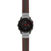 g.ep2.st25 Main Black & Red StrapsCo Heavy Duty Carbon Fiber Watch Strap 20mm
